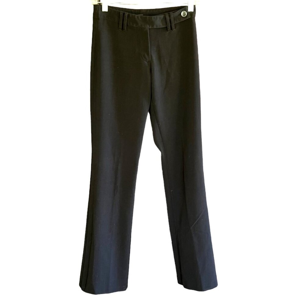 XOXO Women's Black Zipper Flare Dress Pants, Size 0/0